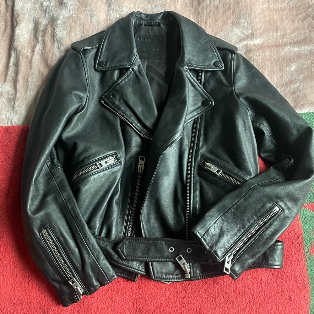 All Saints Leather Jacket